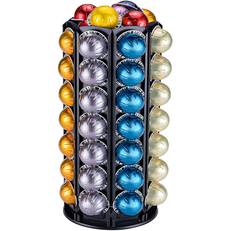 ZLI Coffee Vertuo Pod Holder Carousel Stand For Nespresso Vertuo